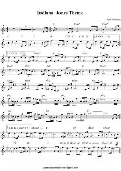 indiana jones theme sheet music for guitar