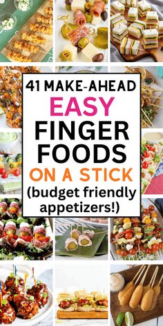 These easy appetizer skewers will be the hit of the party! Make ahead and bite size, these easy kabobs appetizers always please a crowd. Easy finger foods for party make ahead, food on a stick ideas appetizers, cold food on a stick ideas, easy skewer appetizers for a party, appetizers on a stick skewers, skewer recipes appetizers parties, skewer recipes appetizers cold, scewers appetizers easy, meat and cheese skewers appetizers, meat cheese skewers appetizer ideas, easy meat and cheese ... Foods On A Stick