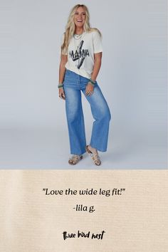 The ultimate boho denim pant is the Dory Wide Leg Jeans the perfect casual bottoms to wear all year long with your boho tops! Comfortable Cotton denim fabric Relaxed wide leg silhouette High - rise waist with a button - zipper front closure and belt loop details Convenient double side seam and back patch pocket details Pair with: Tattoo Bralette, Meadow Waves Crochet Sweater and Aegean Boho Leather Cuff Bracelet. *Due to lighting and differences in monitors, actual colors may vary slightly from Casual Full Length Pants With Frayed Hem, Hippie Straight Leg Spring Bottoms, Hippie Style Straight Leg Bottoms For Spring, Hippie Style Straight Leg Spring Bottoms, Spring Hippie Straight Leg Bottoms, Hippie Straight Leg Jeans For Fall, Hippie Denim Bottoms For Fall, Summer Flare Pants With Frayed Hem, Hippie Wide Leg Jeans For Fall