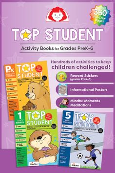 the top student activity books for grade 6