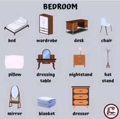 there are different types of bedroom furniture and bedding in this picture, which one is for you?