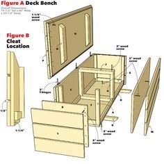 the diagram shows how to build a bed frame and drawers for a dresser or desk