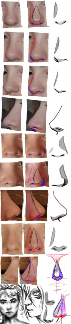 Tutorial nose Smirk Pose Reference, Black Male Hairstyles Drawing Reference, Stretching Arms Above Head Pose Reference, Pushing Against Wall Reference, Art Study Anatomy, Beanie Drawing References Front View, Nose Anime Reference, Holding Drumsticks Reference, Gester Drawing References