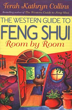 the western guide to feng shu room by room, with an open door and potted plants