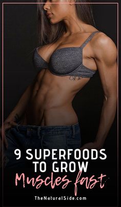 Top 9 Superfoods To Grow Muscles Fast | Include these muscle building foods in your diet. muscle building foods for men | female muscle building | muscle building foods for women #muscle #foods #health Fast Muscle Growth, Bodybuilding Routines, Gain Muscle Fast, 남성 근육, Muscle Diet, Diet Plans For Men, Muscle Building Foods, Muscle Building Diet, Female Muscle