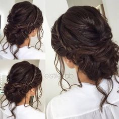 Half-updo, Braids, Chongos Updo Wedding Hairstyles / http://www.deerpearlflowers.com/wedding-hair-updos-for-elegant-brides/5/ Updo Side, Brides Hair, Wedding Hair Ideas, Best Wedding Hairstyles, Hair Styles 2017, Wedding Hairstyles Updo, Wedding Updo