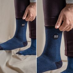 "Perfect and memorable gift for wedding party and groomsmen. Personalize your socks with monogram wordings. 18 colors options and fabulous packaging will definetely make the socks a perfect gift for your loved ones. 📐DIMENSION OF THE EMBROIDERY: 3 cm x 3 cm (Standard size) .. For bigger embroidery please select \"EMBROIDERED BIGGER\" Monogrammed with hand-made embroidery. Select name or initials for personalization. Embroidery can be done both on the ANKLE PART or TOP. Please specify it on the Groom Socks, Groomsmen Proposal Gifts, Groomsmen Socks, Embroidered Socks, Embroidered Initials, Groomsmen Proposal, Gift For Wedding, Elegant Attire, Men Gifts