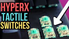 some type of device that is being used to test the power button for hyperx tactile switches