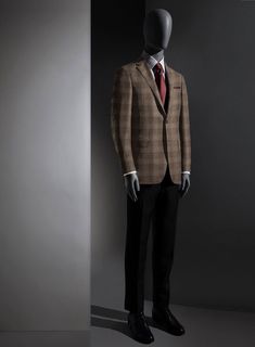 With a fantastic pinnacle, our exclusive jacket is a highly peculiar piece that exposes a dapper look. Tailored with a wool and cashmere blend, our Lanificio Zegna Trofeo Brown Checks Cashmere Jacket is unified with a bold checks design and a brown shade supporting its quirky and sumptuous look. So forge an incredible experience with our luxurious jacket that will engage your style comfortably. 
 
 Look Includes  Lanificio Zegna Trofeo Brown Checks Cashmere Fabric  Two Button Jacket Style  Notch Luxury Wool Outerwear For Business Casual, Brown Tailored Luxury Wool Coat, Luxury Tailored Brown Wool Coat, Luxury Wool Tweed Jacket With Welt Pockets, Luxury Tailored Wool Coat With Long Sleeves, Luxury Wool Tweed Jacket For Formal Occasions, Luxury Brown Tweed Jacket For Formal Occasions, Designer Tailored Brown Blazer, Luxury Wool Tweed Jacket With Pressed Crease