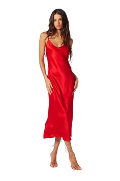 Crafted from 100% silk, Taylor's captivating silhouette ensures it's a compliment magnet. This modern twist on the slip dress, with its body-hugging design, features a V-neckline, adjustable straps, and an easy pull-over style. Its unlined form offers a breezy, lightweight feel, making it an ideal choice for any setting. 100% Silk Model is wearing Small Height - 5'9" Bust 31" Waist 24" Hips 34" Hemant And Nandita, Sleepwear Dress, Tanya Taylor, Midi Slip Dress, Midi Dress Casual, Event Dresses, Cocktail Dress Party, Scarlet, Formal Event