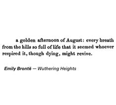 an image of a quote from the author, emily bronts - wuthering heights