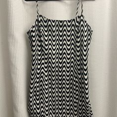 Black And White Wave Print Mini Dress In A Denimy Fabric. Brand New With Tags. Would Be So Cute With A Jean Jacket Or Leather Jacket And Boots! Casual H&m Mini Dress For Day Out, H&m Casual Mini Dress For Day Out, Casual Black And White Mini Dress For Day Out, Casual Black And White Mini Dress For Spring, H&m Bodycon Mini Dress For Spring, Casual Black And White Mini Dress For Summer, Black And White Mini Dress For Day Out, Casual Fitted Mini Dress In Black And White, Casual Bodycon Mini Dress By H&m