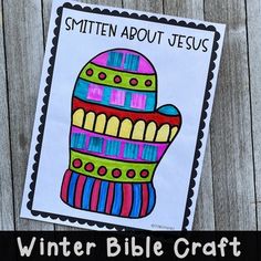 This winter mitten craft is a make-and-take Bible craft proclaiming we are smitten about Jesus.  This Bible activity helps students incorporate fine motor activities while discussing all the ways we can show our love for Jesus. Give your church group or Sunday School class a fun new twist by adding a cute craft to your lesson.invite repetitioncreate structureproduce a tangible reward for task completioncreate opportunities for students to ask for helpdevelop fine motor skillsease stressincrease happinessimprove hand-to-eye coordinationpromote innovation and creativityexpand essential vocabularypractice critical thinking skills by making a mental plan of what they intend to create and then following through with their plan homework reinforcement that parents can quickly reviewPlease visit m Mitten Craft, Bible Lesson For Kids, Christian Preschool, Bible Crafts For Kids, Friend Activities, Winter Mittens, Bible Activities, Bible Lessons For Kids