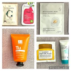 You Get All 6 Products Pictured For The Price. 2 Trial Sizes: Dr Botanicals Turmeric Superfood Restoring Treatment Mask, 30ml/1.1 Fl.Oz Bl’eau Glacial Oceanic Clay Mask 3 Sheet Masks: Rael Beauty, Sweet Chef, Kbn Revitalizing Mask 1 Sample: Farmacy Honey Potion Plus Hydrating Mask All Skincare/Cosmetic Products I Sell Were Purchased From Sephora, Ulta, Department Stores, Beauty Boxes, Or Are Gifts I Received From Sephora Or Ulta Or From The Brand. All Products Are Brand New. Products Are Never O Hyaluronic Mask, Repair Mask, Face Sheet Mask, Overnight Mask, Sheet Masks, Skin Care Mask, Hydrating Mask, Department Stores, Clay Mask