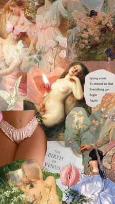 goddess flowers spring femininity Goddess Aesthetic, Birth Of Venus, Divine Feminine Spirituality, Vintage Coquette, Soft Feminine, Goddess Of Love, Goddess Art