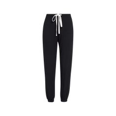 Splits59 "Sonja" joggers are crafted from a cozy fleece fabric  High rise Drawstring waistband  Cropped at the ankle Easy fit Elasticized cuffs Pull-on style  Modal/spandex Made in USA Fleece Sweatpants, Drawstring Waistband, Fleece Fabric, Made In Usa, Tops Designs, High Rise, Sweatpants, Spandex, Luxury Fashion