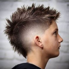 Cool Kids Haircuts, Mohawk Hairstyle, Short Mohawk, Braided Mohawk Hairstyles, Short Fade Haircut, Mohawk Haircut