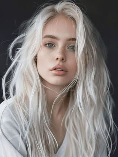 43 Platinum Wave Ideas: A Guide to Iconic Blonde Hairstyles Platinum Pixie Cut, Self Love Art, Silver Hair Color, Icy Blonde, Platinum Hair, White Blonde, Pale Skin