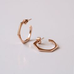 Delicate 14K Gold Hoops, Hexagon Hoop Earrings, Dainty Open Plain Hoop Earrings, Christmas Gift Earrings, Fine Handmade Jewelry. Make Special customize For Black Friday, Cyber Monday and Cyber Sale. Pretty Gift For Mom, Sister, Friend and Girlfriend. Also available in Yellow Gold, Rose Gold and White Gold. Product info: 14k solid gold ★Details ★ SKU Code : 1284 ★Purity : Solid 14k Gold ( Also available in 9k & 18k Solid Gold) ★Metal : Yellow Gold ( Also available in Rose Gold & White Gold) ★ Ple Gold Octagon Hoop Earrings As Gift, Gold Hexagon Hoop Earrings For Gift, Modern Octagon Hoop Earrings For Gift, Elegant Octagon Hoop Earrings As Gift, Modern Octagon Hoop Earrings As Gift, Elegant Hexagon Hoop Earrings As Gift, Modern Octagon Hoop Earrings, Christmas Gift Earrings, Pretty Gift