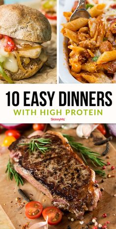 the top 10 easy dinners with high protein