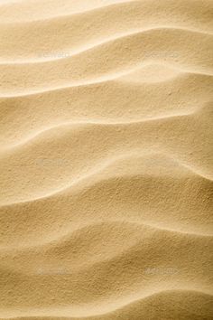 the sand is very thin and smooth