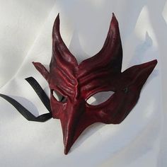 Dark Lucifer, Horn Costume, Demon Clothes, Half Masks, Goth Halloween Costume, Horns Costume, Demon Costume, Gothic Halloween Costumes, Demon Mask