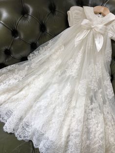 Baptismal Gown From Wedding Dress, Christening Gowns Baby Girl, Baptism Dress Baby, Recycle Wedding Dress, Baby Blessing Dress, Baby Christening Dress, Christening Outfits, Baby Christening Gowns, Blessing Gown