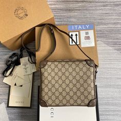 ENT - GCI Bags - 2083 A+ Excellent Quality; Contact us if you've any questions in your mind. Gucci Bags, Grade 1, Gucci Bag, Monaco, Leather Shoulder Bag, Contact Us, Belts, Paper Bag, Clutch Bag