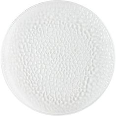 an empty white plate on a white background