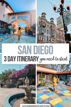 san diego 3 day itinerary you need to steal