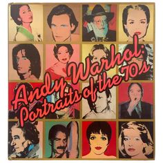 andy warhol portraits of the 70's