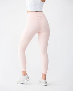 Soft · Smooth · Breathable A great pair of leggings makes you feel like you can take on anything. Our Women’s 7 / 8 Tie-Waist Leggings are designed to give you a boost of confidence so you can take on the day in style and comfort. This classic athleisure look features contoured seaming for an ultra-flattering look, alo Functional Pink Sports Tights, Athleisure Leggings For Pilates, Light Support Tight Athleisure Activewear, Go-dry Sportswear Leggings For Pilates, Tight Light Support Athleisure Activewear, Pink Functional Training Tights, Sporty Leggings For Pilates With Light Support, Functional Pink Training Tights, Functional Pink Tights For Training