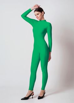 85% Nylon, 15% Spandex. Zipper closure. Made of Stretchable soft fabric. Comfortable and breathable. Mock neck, long sleeve, back zipper from neck to waist, one-piece bodysuit. It's a unisex design both for men and women. It's not see through at all even though it was stretched quite a bit and the zipper is nice and doesn't get stuck easily. Perfect for Halloween costumes, stage performances, dancewear, practice, etc. Unitard Costumes, Long Sleeve Unitard, Metallic Leotard, Dance Unitard, Bodysuit Costume, Solid Color Jumpsuits, Full Body Suit, Mock Neck Long Sleeve, Turtleneck Long Sleeve