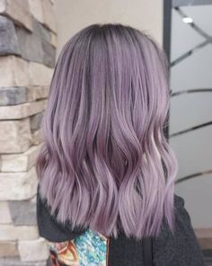 Lavender Hair Colors, All Of, Nails Aesthetic, Hair Color Pastel