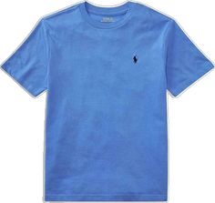 Classic Blue Crew Neck T-shirt, Classic Blue Short Sleeve T-shirt, Classic Blue Crew Neck Shirt, Classic Blue Crew Neck Top, Blue Crewneck, Ralph Lauren Boys, Jersey Tee, Polo Ralph, Tee Shirt