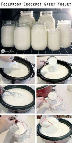 how to make crockpot greek yogurt in the oven with pictures and instructions