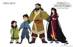 an image of the family from disney's mulan