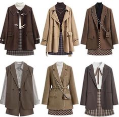 Brown Coat Outfit, Academia Aesthetic Outfit, Brown Coat, Swaggy Outfits, Inspired Outfits