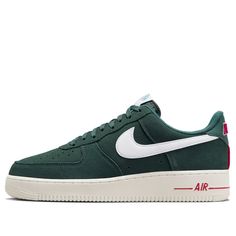 Air Force 1 Low Athletic Club Green/White Sneakers/Shoes Nike Air Force 1 Green, Jordan Vi, Jordan 11 Women, Air Jordan Vi, Vapour Max Nike, Nike Sacai, Low Air Jordan 1, White Shoes Sneakers, Womens Air Jordans