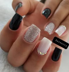 Classic Nail Designs, November Nails, Square Nail Designs, Fancy Nails Designs, Winter Nails Acrylic, Nail Design Inspiration, Short Nails Art, Fall Acrylic Nails, Classic Nails