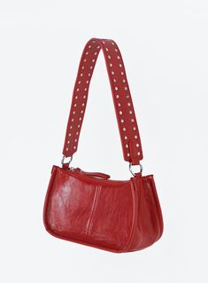 Marano Bag Red Red Hobo Shoulder Bag With Zipper Pocket, Red Faux Leather Shoulder Bag With Double Handle, Trendy Red Shoulder Bag For Fall, Red Double Handle Shoulder Bag With Zipper Pocket, Burgundy Shoulder Bag With Zipper For Daily Use, Fall Shoulder Bag With Snap Closure, Red Baguette Bag With Detachable Strap For Daily Use, Red Faux Leather Travel Shoulder Bag, Crossbody Faux Leather Satchel With Zipper Closure