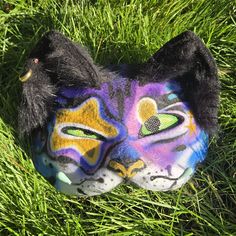 alien kitty therian mask quadrobics Free Mask Ideas Therian, Animal Mask Ideas, Scene Therian Mask, Uncommon Animals, Therian Mask Base