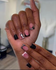 Overlay Nails, Queen Nails, Ombre Acrylic Nails, Unique Acrylic Nails, Acrylic Nails Coffin Short