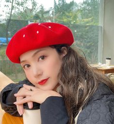 Fashion Strawberry Beret PN5748 ●Size:circumference 56-58cm ●Note:it is made of wool and can not be washed by a washing machine ●About Shipping: We attach great importance to the orders of each customer and parcel delivery. 1.Processing time: 2-3 business days. 2.Shipping time: 10-15 business days to US, please allow 3-4 weeks shipping to other country.(Shipping times can be affected by variable customs clearance times or public holidays.) Red Flat Cap Beret For Fall, Fitted Wool Beret In Casual Style, Casual Fitted Wool Beret, Casual Flat Cap Felt Hat For Winter, Winter Retro Brimmed Beret, Retro Brimmed Winter Beret, Red Wool Felt Hat For Winter, Casual Fitted Felt Hat For Winter, Casual Red Beret For Winter