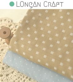 an image of some fabric with the words longan craft on it