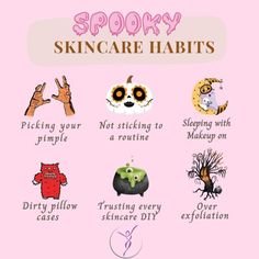 Halloween Skincare Funny, Thanksgiving Facial Special, Spooky Skincare Quotes, Halloween Skincare Post, Autumn Skincare Tips, Halloween Skincare Quotes, Halloween Esthetician Post, Halloween Skin Care, Fall Skincare Tips