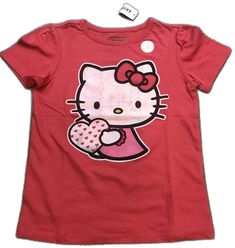 Hello Kitty Heart, Red T Shirt, Red T, Red Tshirt, Old Navy, Hello Kitty, Kitty, Navy, Red