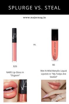 Neutral Lipstick, Nars Lipgloss, Mermaid Makeup Brushes, Metallic Liquid Lipstick, Lip Contouring, Mermaid Makeup, Makeup Guide, Beauty Sponge, Makeup Forever