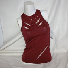 Brand New With Tags. Victoria's Secret Summer Stretch Tops, Victoria's Secret Stretch Summer Tops, Trendy Red Seamless Tank Top, Red Stretch Tank Top For Gym, Casual Red Seamless Tops, Seamless Gym Tops For Summer, Seamless Gym Top For Summer, Seamless Summer Gym Tops, Red Stretch Tank Top For Workout