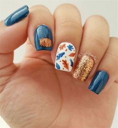 Classy Nail Designs, Fall Gel Nails, Fall Nail Art Designs, Cute Nails For Fall, Nails Polish